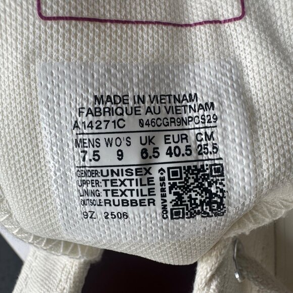 ❤️Converse Run Star Hike Platform 9 Womens Shoes Color Pop Beige Sneaker A14271C - Picture 13 of 13